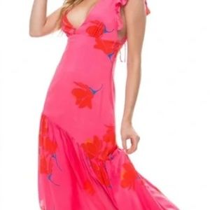 She’s a Waterfall High Low Maxi Dress Free People